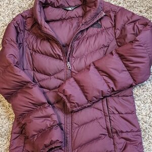 The North Face Women's Burgundy Puffer Jacket